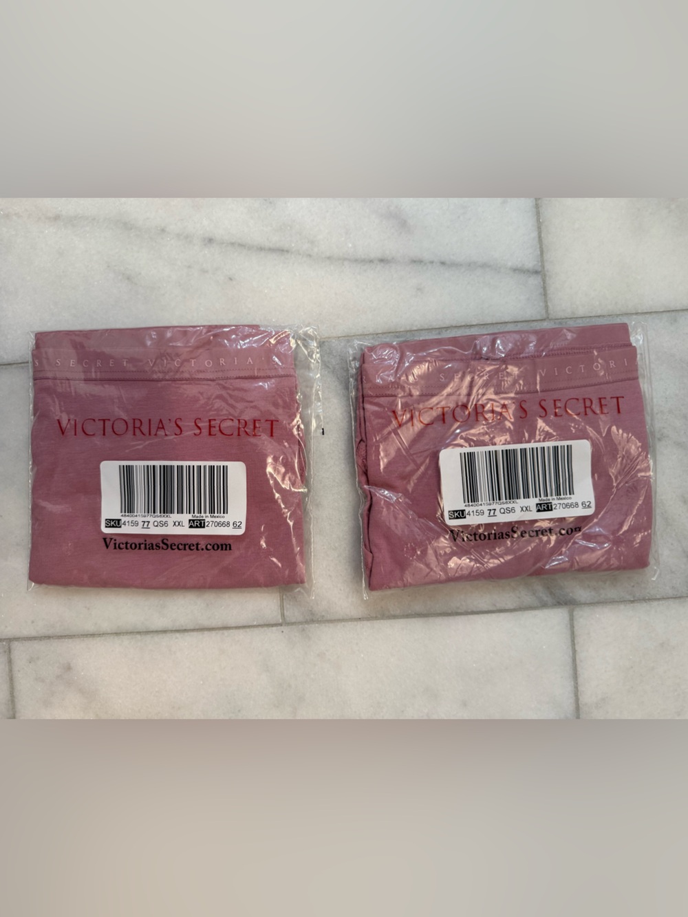 Victoria's Secret Dusty Mauve Panty Pair